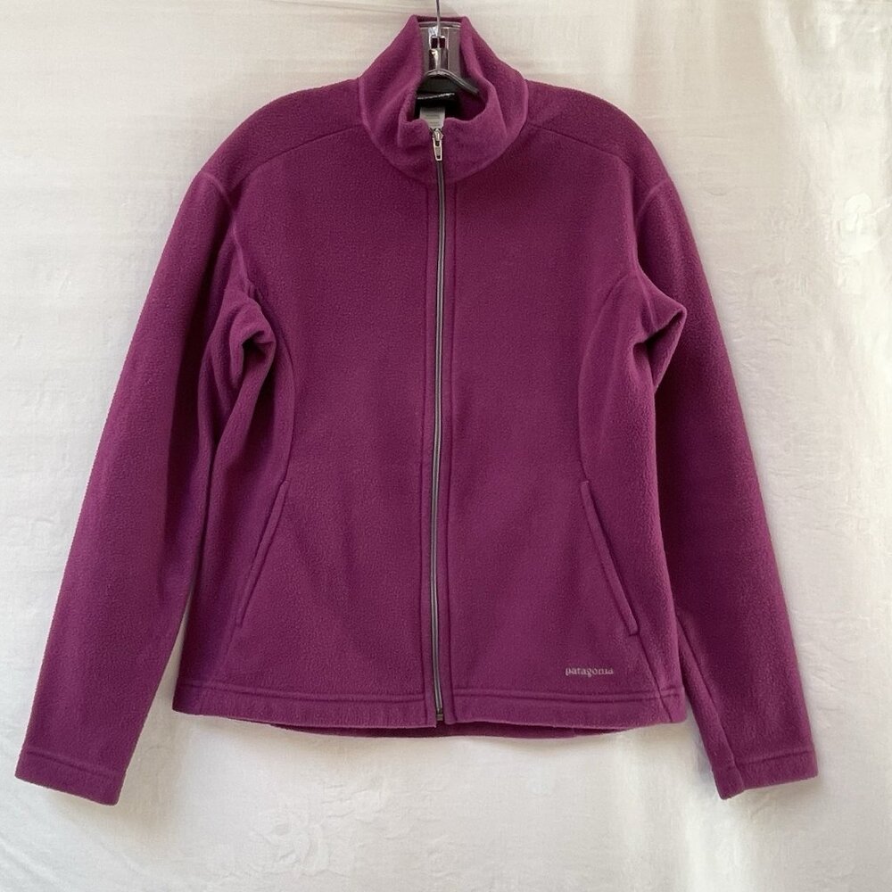 Patagonia Synchilla Fleece Womens Medium Jacket Full Zip Cozy Fall Outdoor